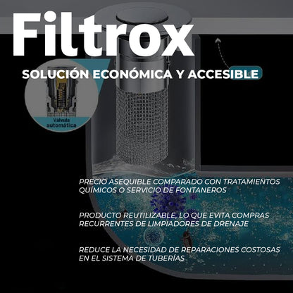 Filtrox™ - Filtro Inteligente de drenaje