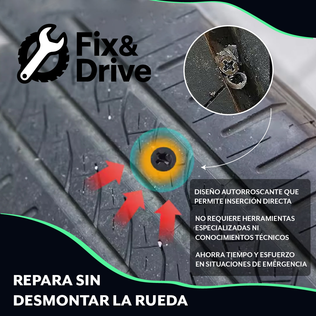 Fix&Drive™ - Repara y sigue manejando al instante
