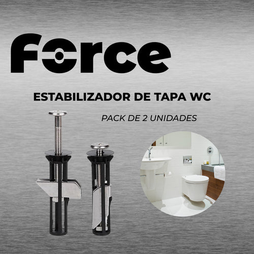 Force™- Estabilizador de tapa de inodoro