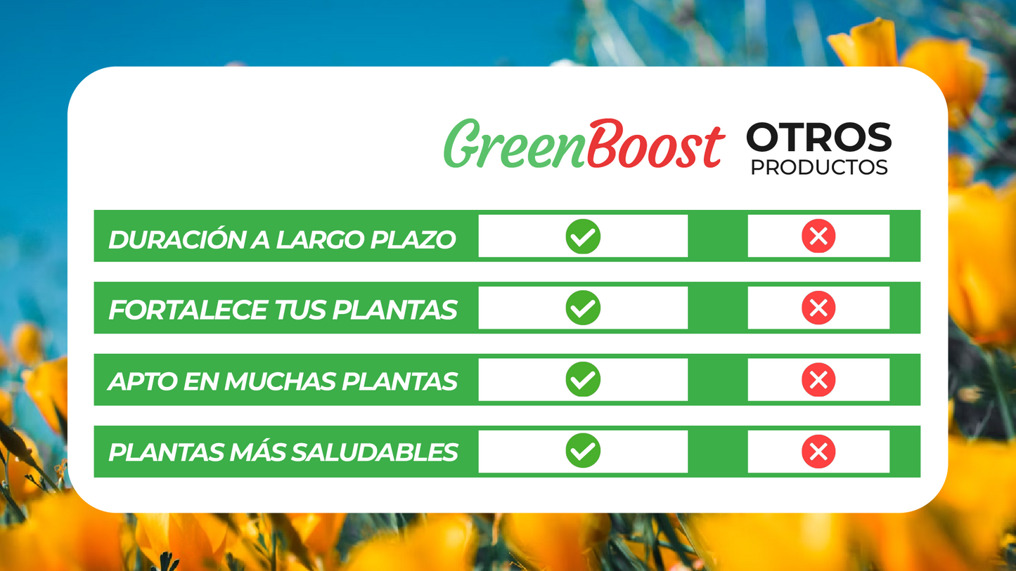 GreenBoost™ - Fertilizante orgánico en tableta