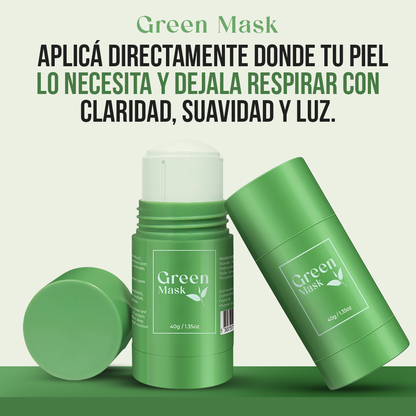 Green Mask™ — Piel limpia, calmada y luminosa en instantes