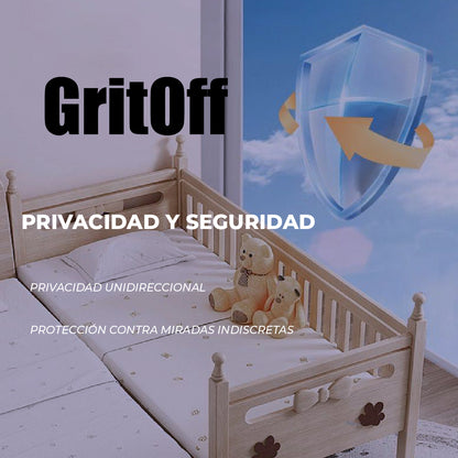 GritOff™ - Cobertura de ventana plegable