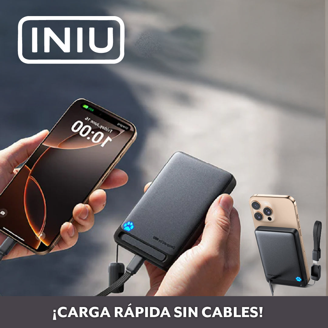 INIU™ – Carga rápida y soporte manos libres