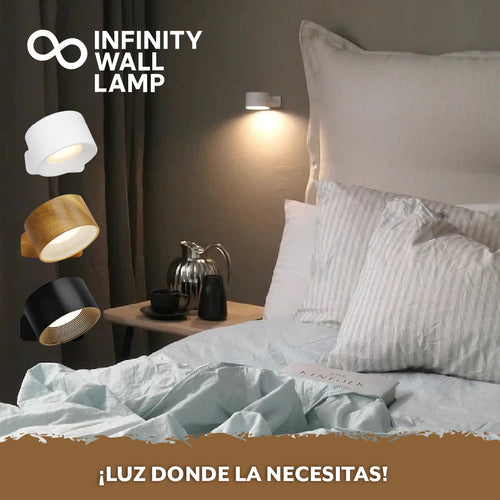 Infinity Wall Lamp™ – Luz sin cables para cualquier ambiente