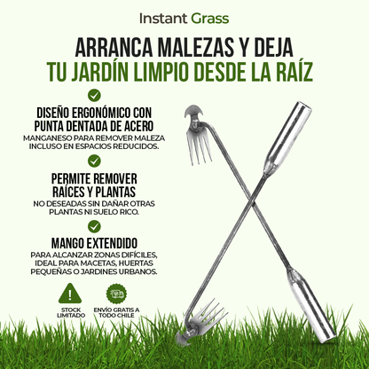 Instant Grass - El jardín limpio que quieres, sin esfuerzo y sin dolor.