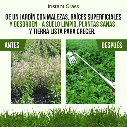 Instant Grass - El jardín limpio que quieres, sin esfuerzo y sin dolor.