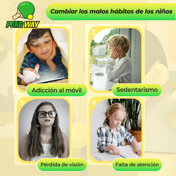 PongWay™ - Entrenador para niños de ping pong