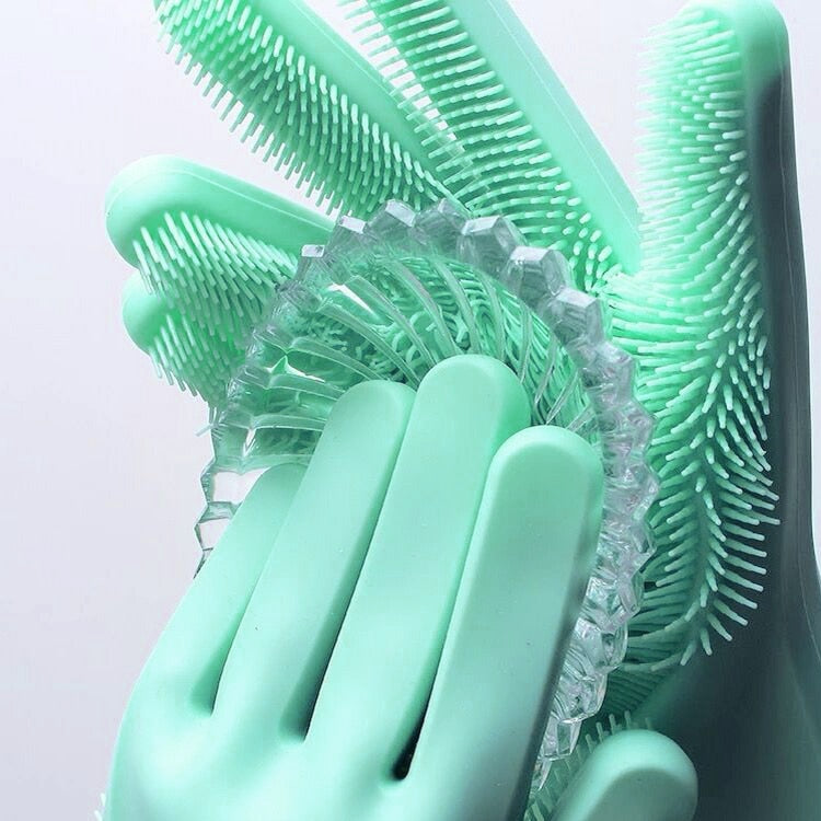 WashinGloves™ - guantes de goma de silicona para limpieza de lavavajillas