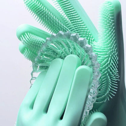 WashinGloves™ - guantes de goma de silicona para limpieza de lavavajillas