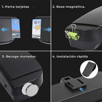 SafeGlass™ - Estuche universal para guardar gafas de sol para automóvil
