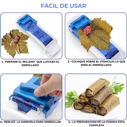 Herramienta de enrrollado de comida