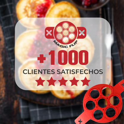 MagicFlip™ - Aro de Silicona para Panqueques