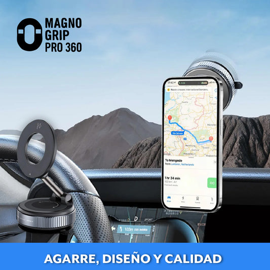 MagnoGrip Pro 360™ – Soporte magnético para celular