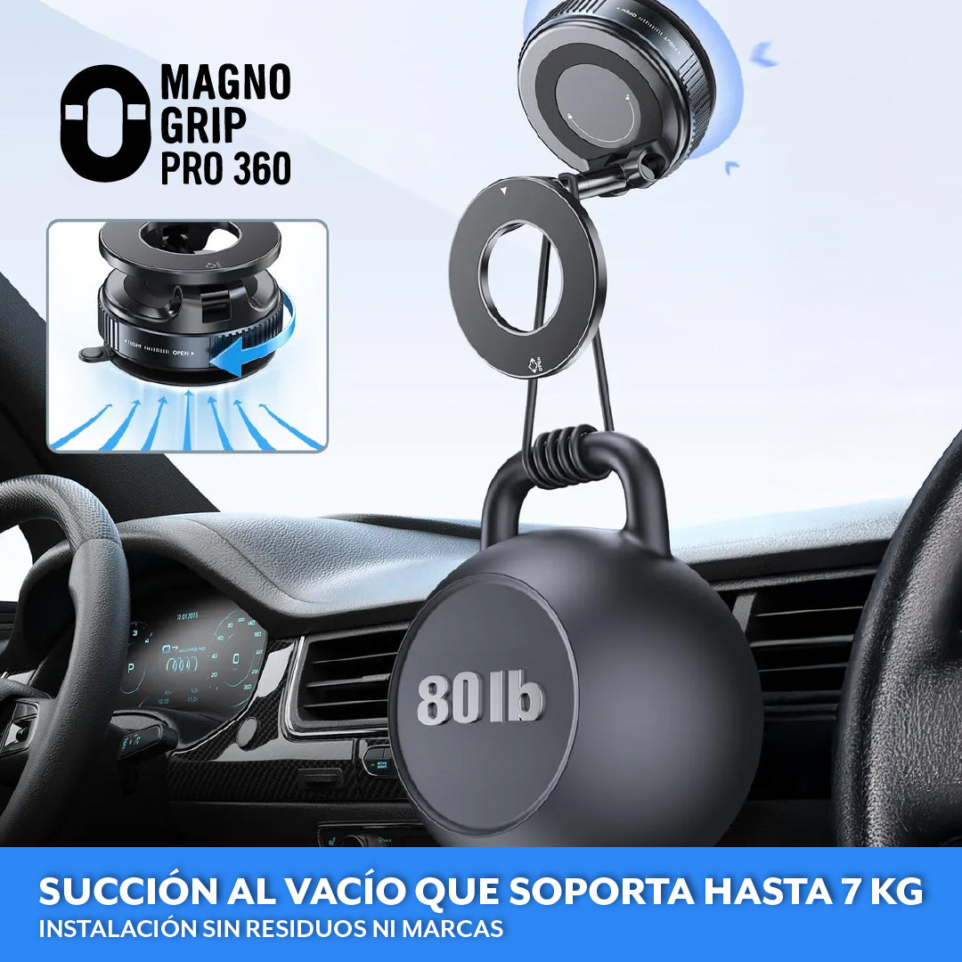 MagnoGrip Pro 360™ – Soporte magnético para celular