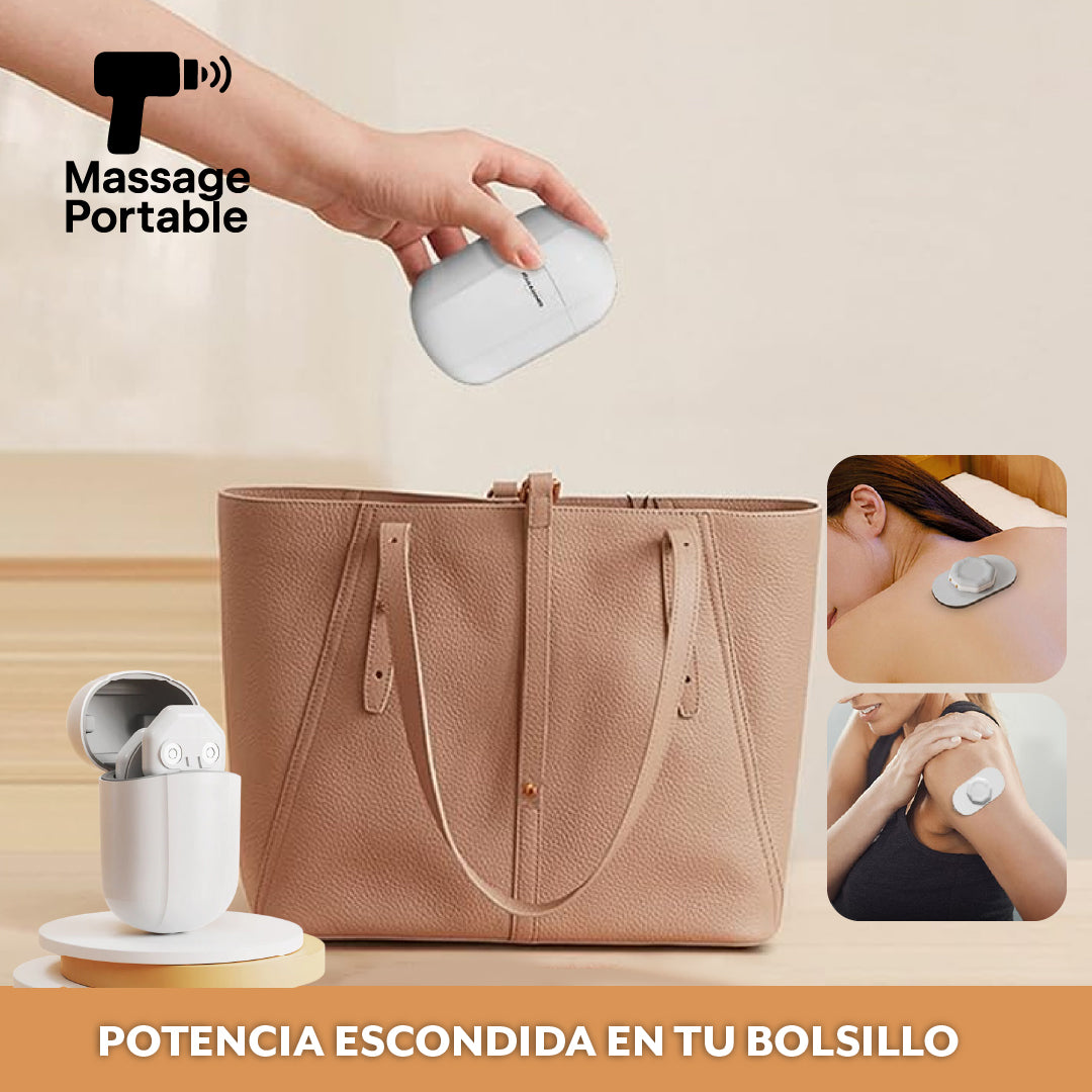 MassagePortable™ – Masaje potente que cabe en un bolsillo