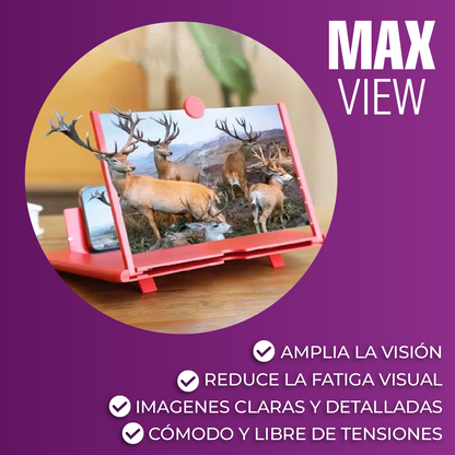 MaxView™ - Amplificador de Pantallas 3D