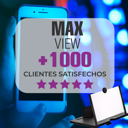MaxView™ - Amplificador de Pantallas 3D