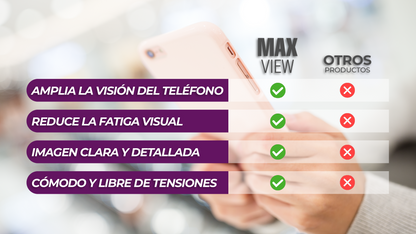 MaxView™ - Amplificador de Pantallas 3D