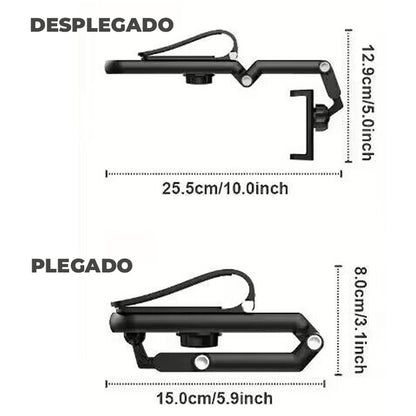 SteadyView360™ - Soporte giratorio y retráctil para teléfonos