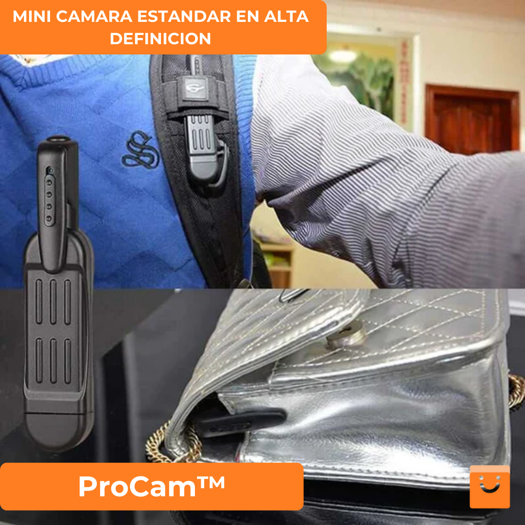 PROCAM™ - MINI CAMARA ESTANDAR EN ALTA DEFINICION 1080P