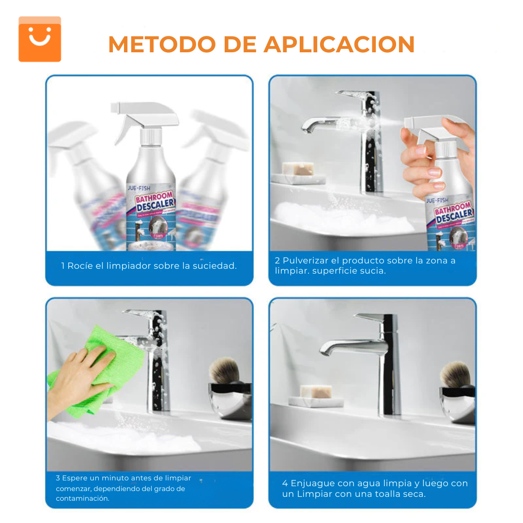 REINIGER™ - OBTÉN UNA LIMPIEZA DE HOTEL CON SOLO ESTE LIMPIADOR DE BAÑOS