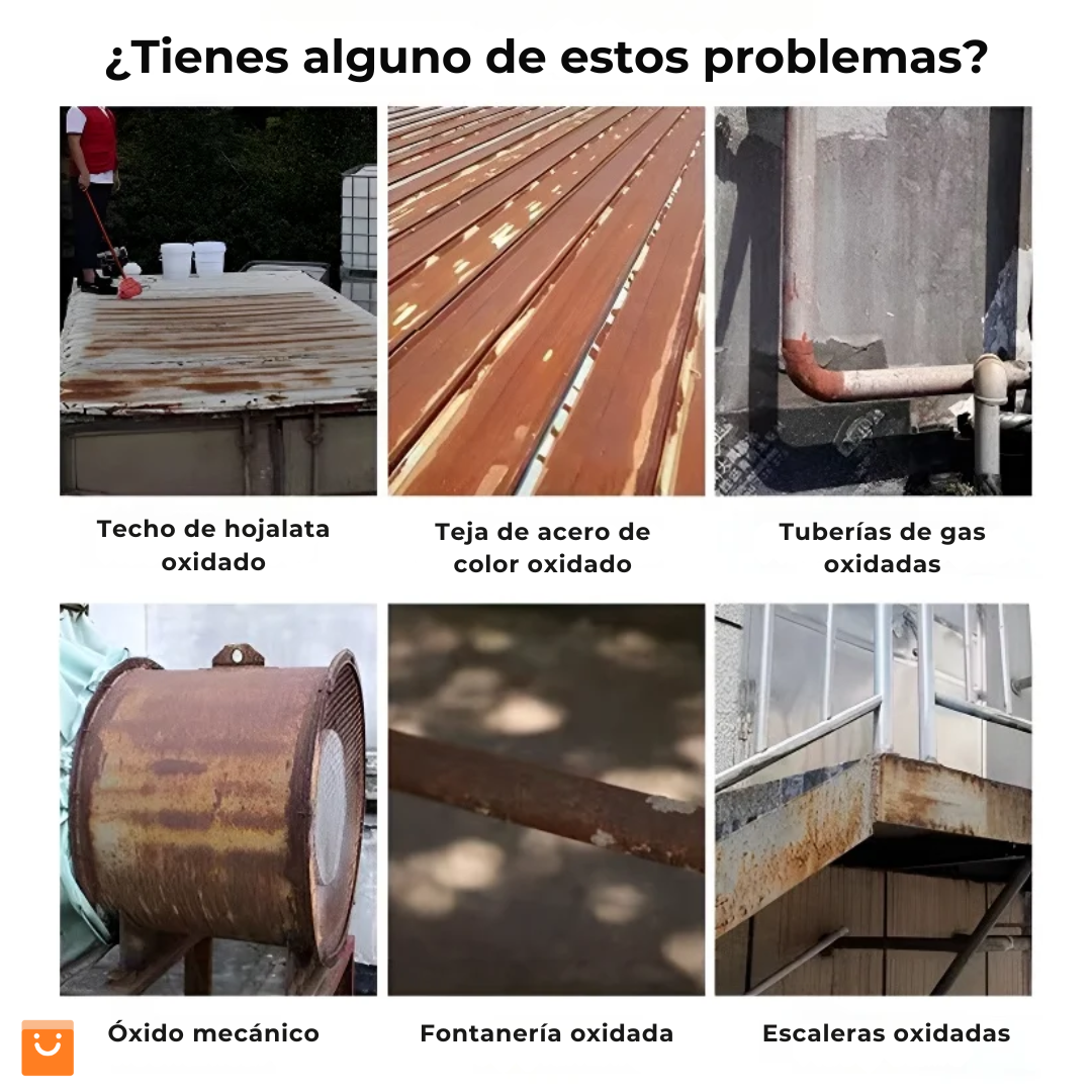 RustX™ - AGENTE DE CONVERSIÓN Y ELIMINACIÓN DE ÓXIDO MULTIFUNCIONAL