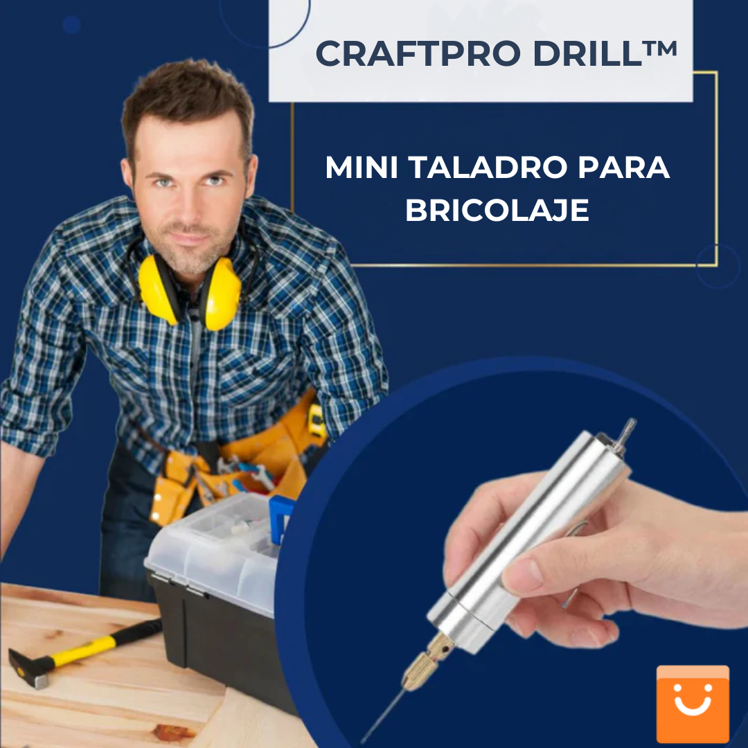 CRAFTPRO DRILL™ - MINI TALADRO PARA BRICOLAJE