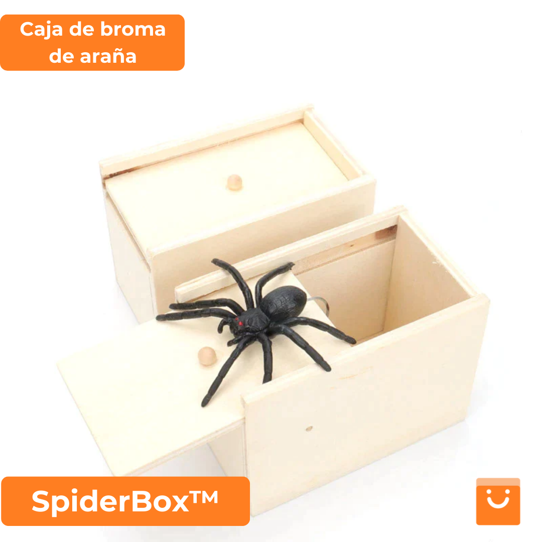 SpiderBox­™ - Caja de broma de araña