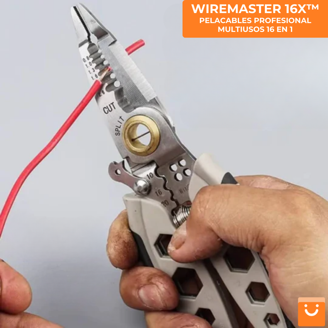 WIREMASTER 16X™ - PELACABLES PROFESIONAL 16 EN 1