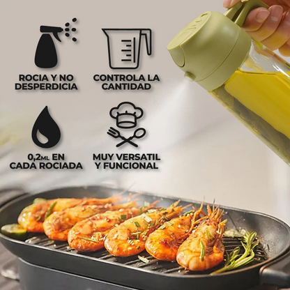 OilCraft™ - Dispensador y pulverizador de aceite | Oferta Exclusiva 2x1