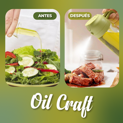 OilCraft™ - Dispensador y pulverizador de aceite | Oferta Exclusiva 2x1