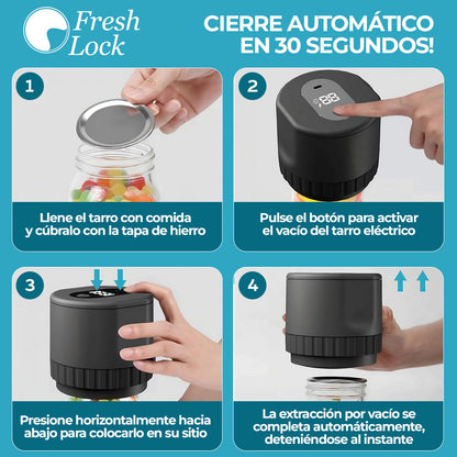 FreshLock™ - Dispositivo de sellado al vacío