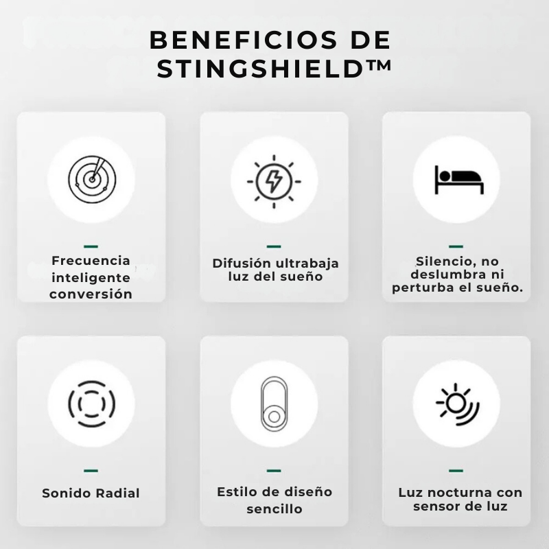 STINGSHIELD™ -  MATAMOSQUITOS ULTRASONICO