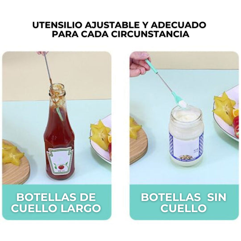 TINYSPOO™- Mini cuchara de silicona retráctil