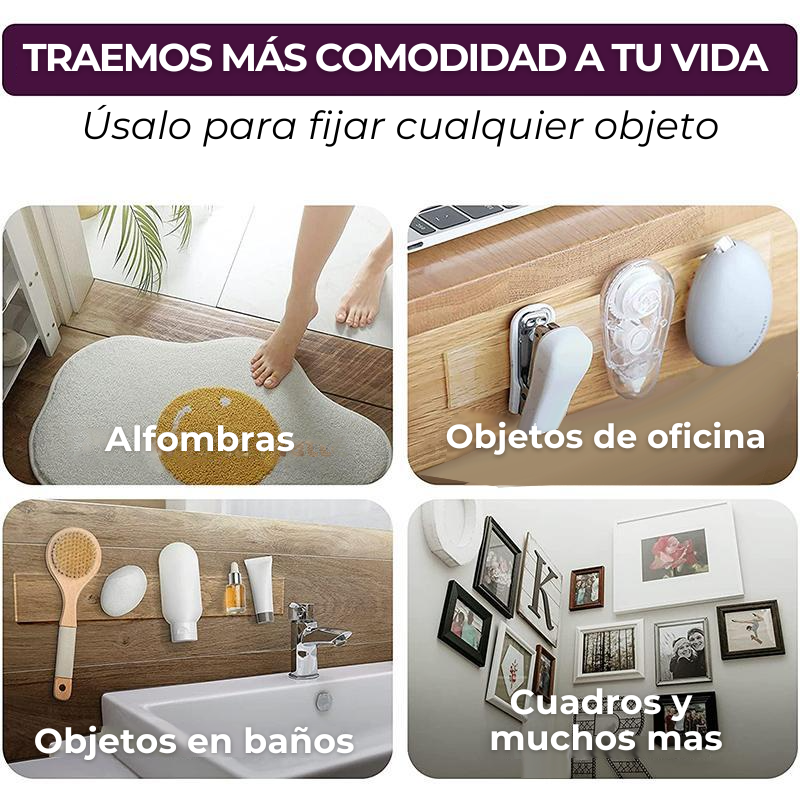 StickOn™ - CINTA ADHESIVA DOBLE CARA ULTRA RESISTENTE