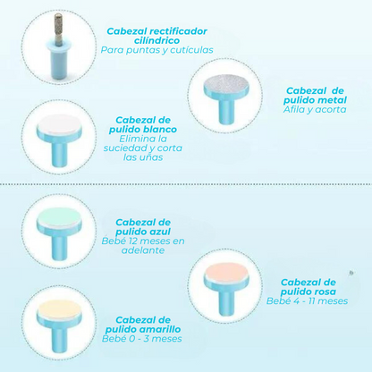 BabySnips™ - SET LIMADOR DE UÑAS PARA BEBÉS