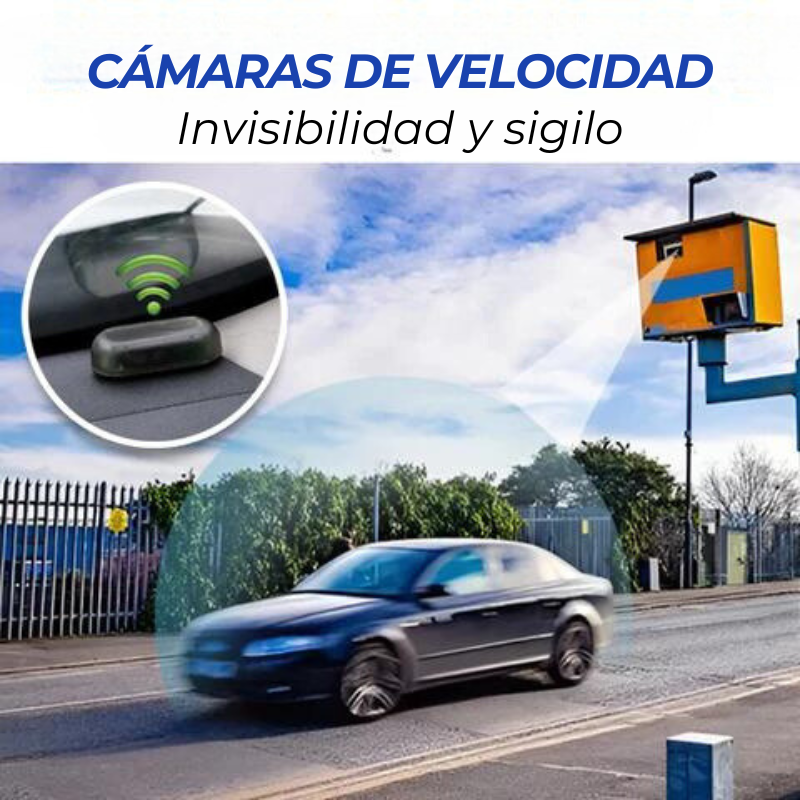 NinjaTech™- BLOQUEADOR  DE RADARES PARA AUTOS