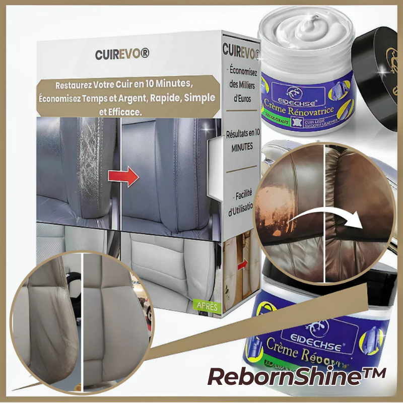 RebornShine™- Crema restauradora de cuero instantanea