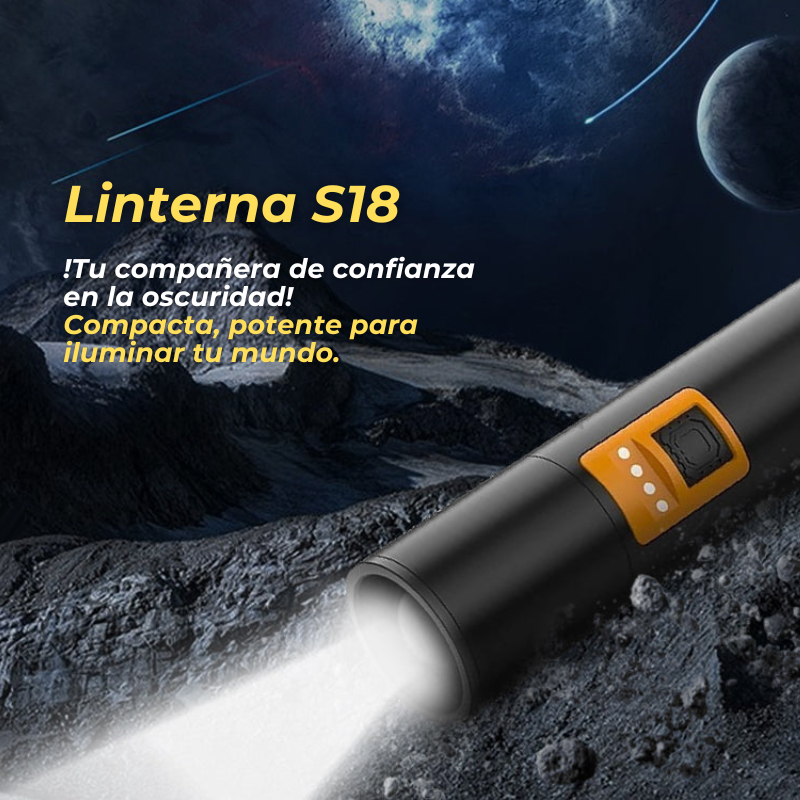 TorchMax - LINTERNA PORTATIL DE ALTO ALCANCE