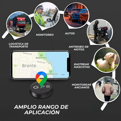 TrackIt™ - Mini rastreador GPS magnético