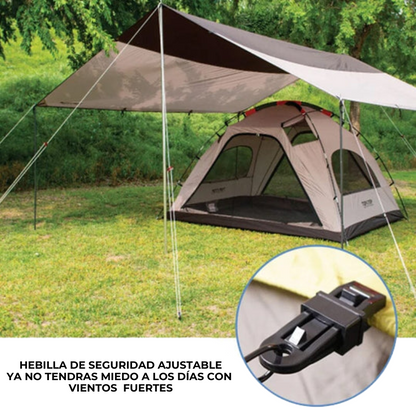 Grip-It™ - Clip resistente para sujetar tiendas, lonas y telas.