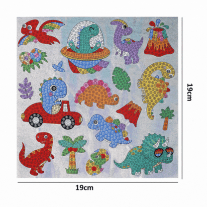 DiamondFun™ - JUEGO DE STICKERS DE DIAMANTES PARA NIÑOS