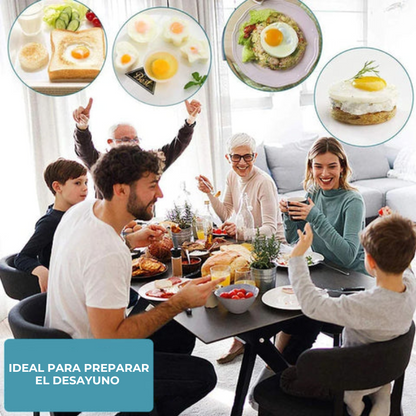 EggCrafty™ -  Molde de figuras para hacer huevos cocidos