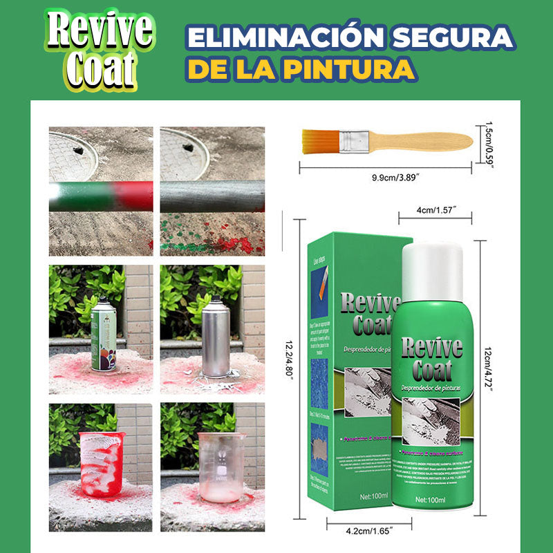 ReviveCoat™ - Removedor de pintura en spray