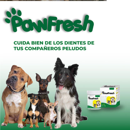 PawFresh™ - Polvo para limpieza dental de mascotas