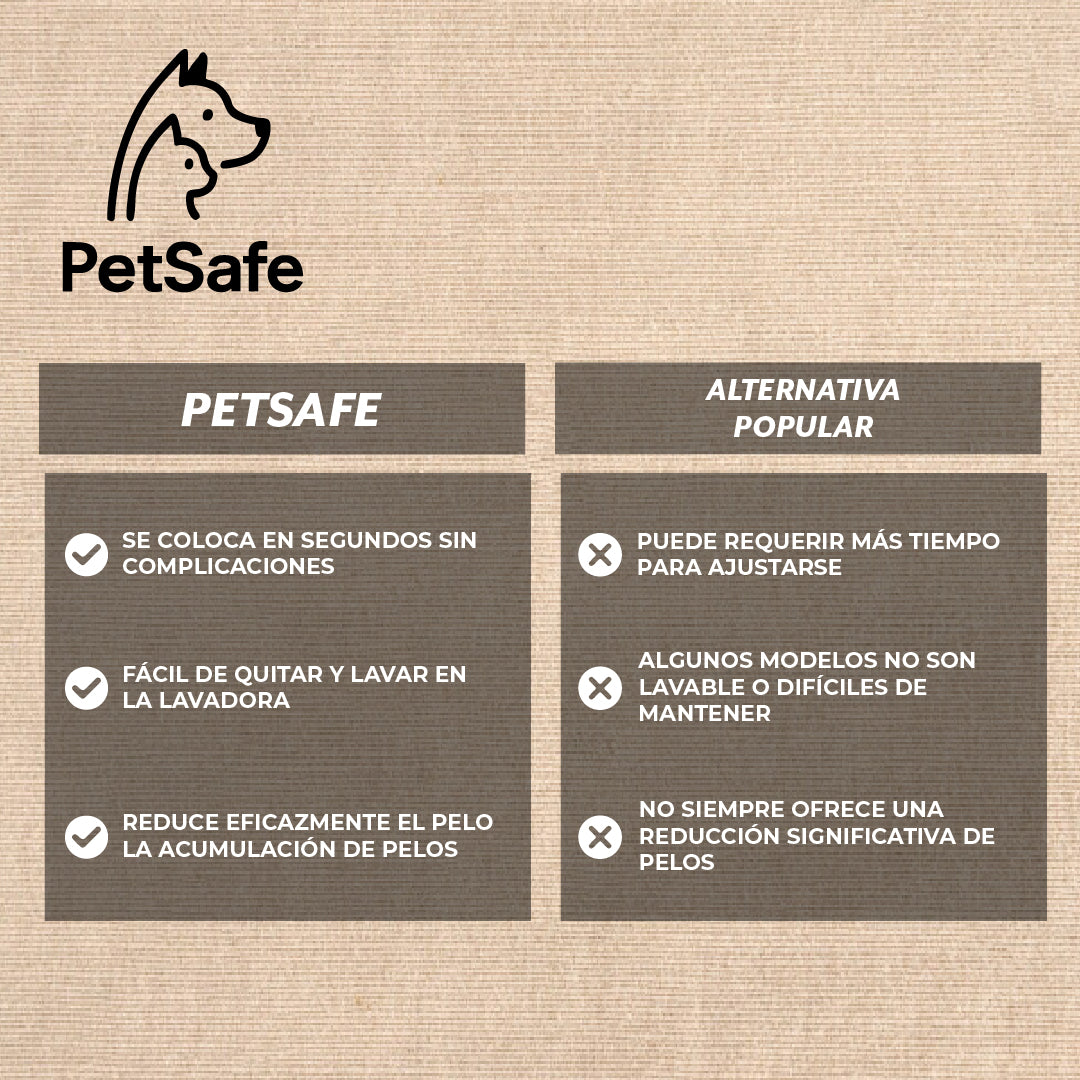 PetSafe™ – Funda Antipelos y Antiarañazos
