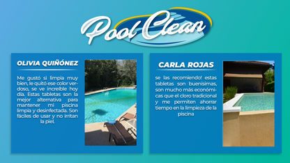 Poolclean™ - TABLETAS PARA LIMPIEZA DE PISCINAS