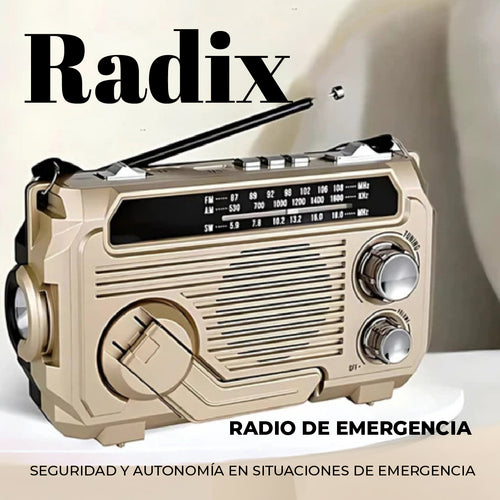 Radix™ - Radio de emergencia