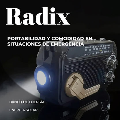 Radix™ - Radio de emergencia