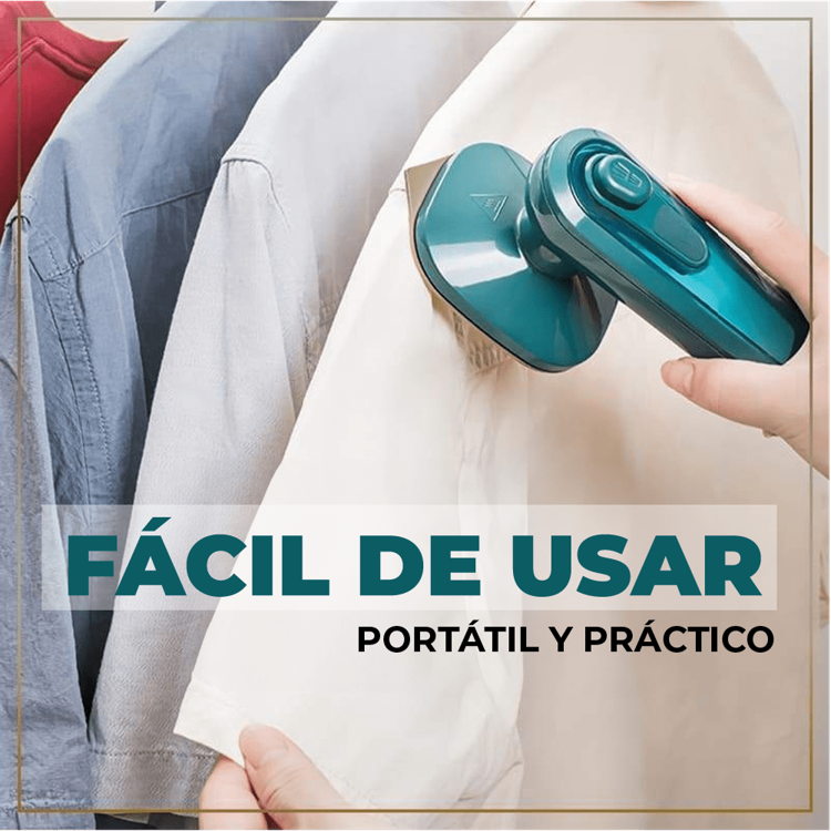 Ministeam - Plancha de ropa portátil